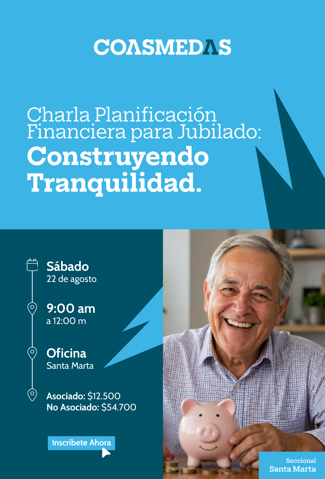 Charla Planificación Financiera para Jubilado: Construyendo Tranquilidad
