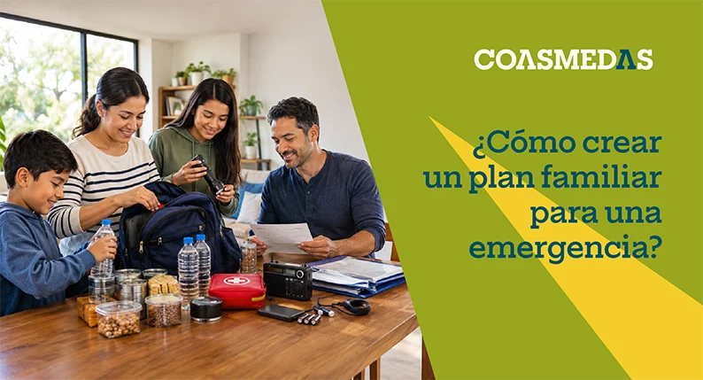 ¿Cómo crear un plan familiar para una emergencia?