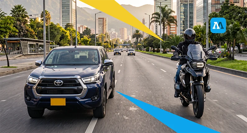 Póliza de vehículo y moto Coasmedas: protege tu camino